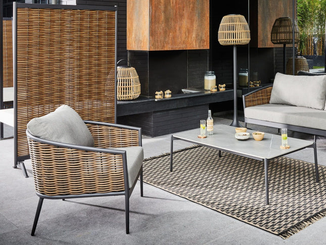 Claustra Muse – Cloison décorative extérieure en aluminium et résine