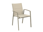Châssis crème / assise chevron crème