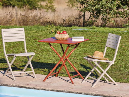 Gueridon de jardin pliant GLOBE 70 X 70 cm