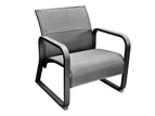 Châssis Graphite / Assise Chevron Noir