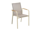 Châssis Crème / Assise Chevron Crème