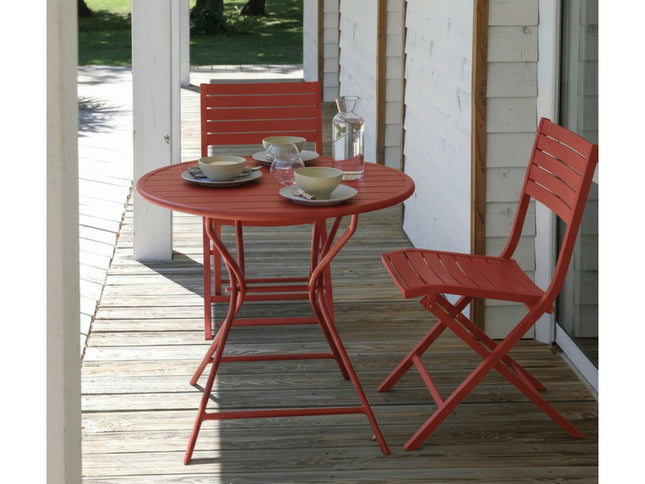 Guéridon pliant GLOBE diam 80 cm