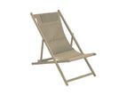 Châssis crème / assise chevron crème