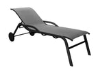 Châssis Graphite / Assise Chevron Noir