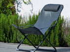 Châssis graphite / Assise bleu