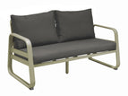 Châssis sauge / assise chiné gris