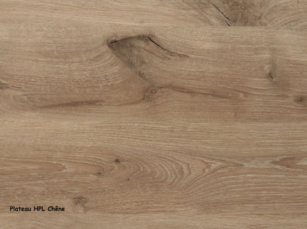 Table Vita 180/230/280 cm, plateau à lames Fundermax®