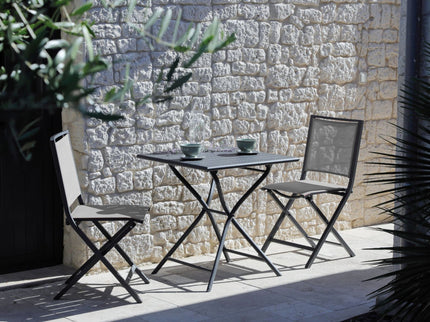 Gueridon de jardin pliant GLOBE 70 X 70 cm