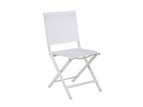 Châssis blanc / Assise chiné blanc