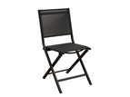 Châssis graphite / Assise chiné noir