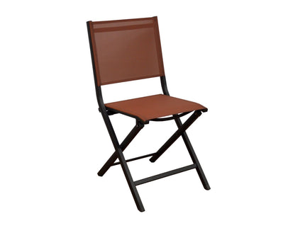 Chaise pliante Thema (TPEP effet chiné)