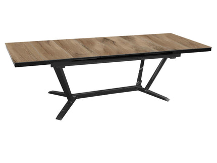 Table Vita 180/240 cm, plateau à lames Fundermax®