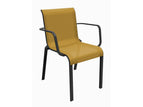 Châssis graphite / Assise moutarde